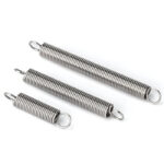 Custom extension springs manufactured by KAIFORGE for OEM industrial applications